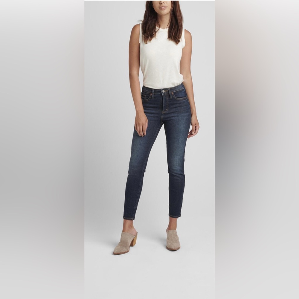Silver Jeans Infinite Fit High Rise Skinny Jeans